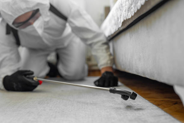 Professional Mosquito Control technician working in Monroe, WI